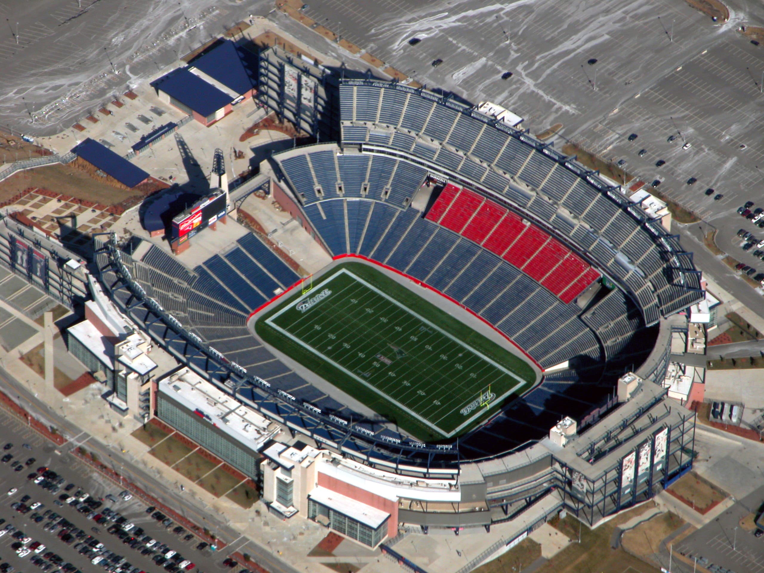 Gillette Stadium view
